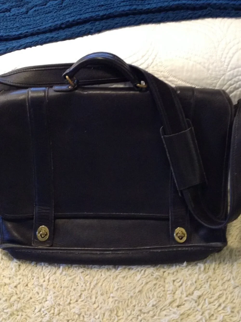 VTG 90 Coach Lexington Essex Metropolitan Briefcase K4C-5274, Professional Chic